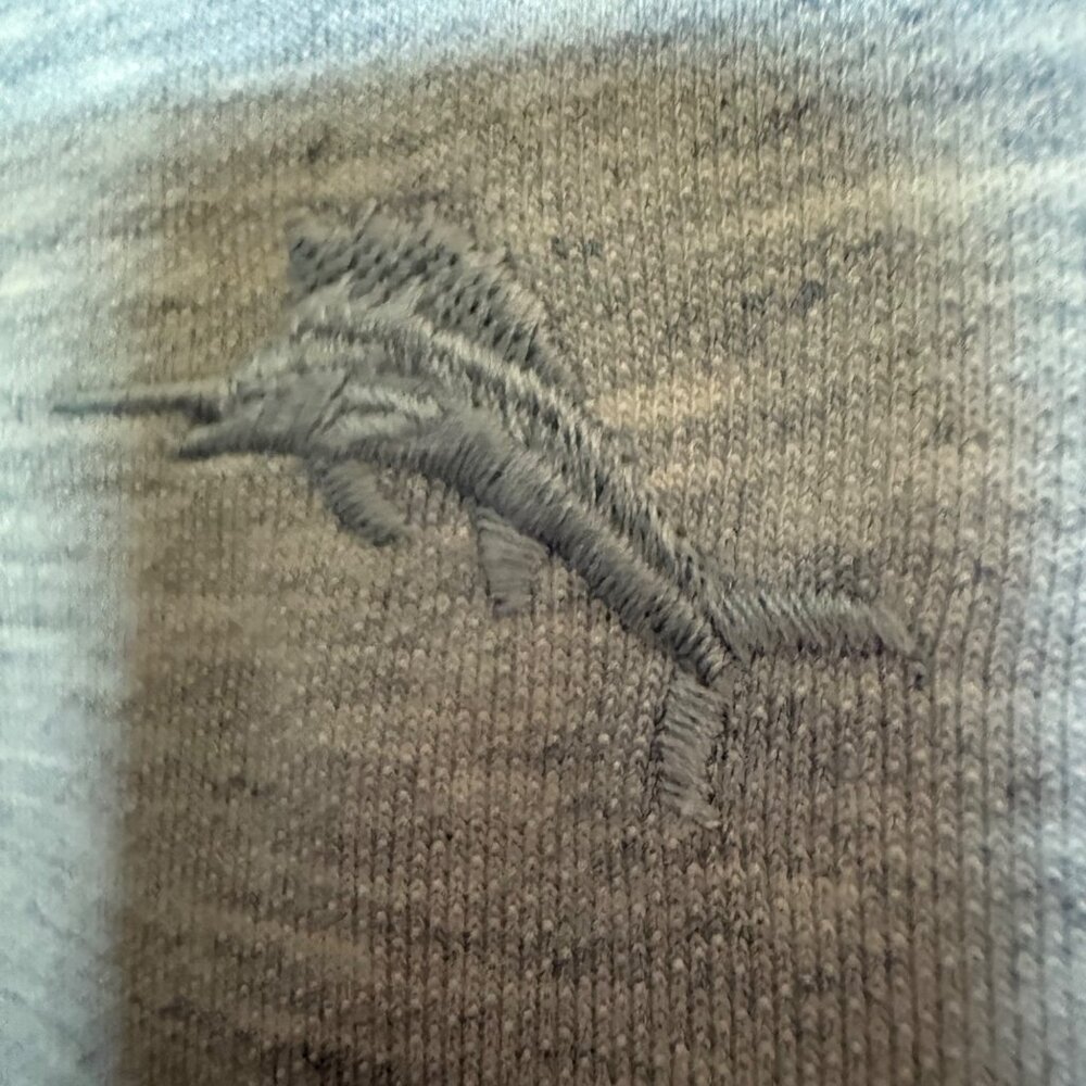 Tommy Bahama Men’s Blue Long Sleeve 1/4 Zip Pullover Size L  Coastal Resort - Picture 5 of 8